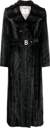 Belted Double-Breasted Coat-AD