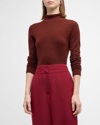 Slim Wool-Cashmere Turtleneck Sweater