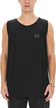 Branded Tag Jersey Singlet