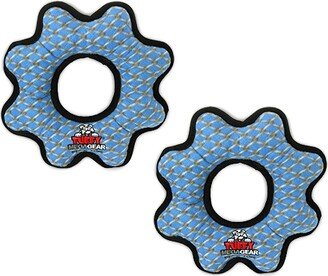 Tuffy Mega Gear Ring Chain Link, 2-Pack Dog Toys