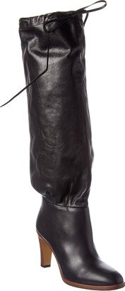 Lisa Leather Knee-High Boot