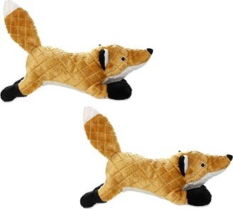 Mighty Massive Nature Fox, 2-Pack Dog Toys