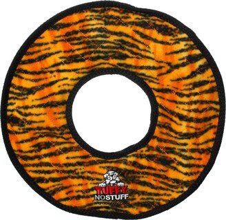 Tuffy No Stuff Mega Ring Tiger, Dog Toy