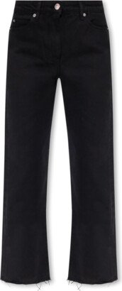 ‘Briol’ Boot Cut Jeans - Black