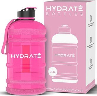 HYDRATE 74oz Jug Half Gallon Water Bottle, XL, Pink