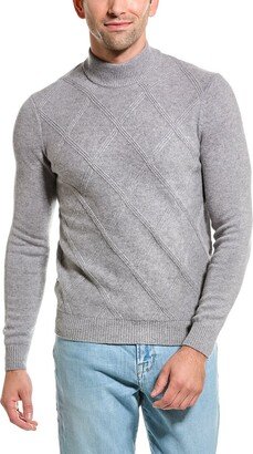 Half-Neck Wool & Cashmere-Blend Sweater