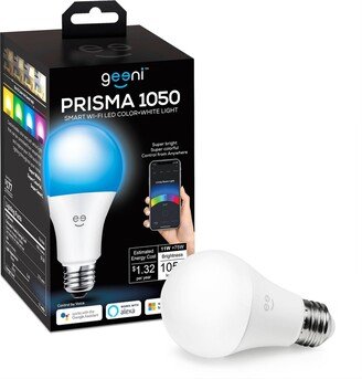 Geeni Prisma 1050 Wi-Fi Led Light Bulb, Multicolor (2700K) â Dimmable Led Bulbs, A21, 75-Watt Equivalent â No Hub Required â Works with Amazon A