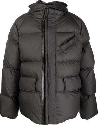 Short Hooded Puffer Coat