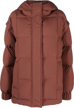 Detachable-Sleeve Padded Jacket-AC