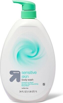 Sensitive Skin Body Wash - Fresh Scent - 34 fl oz - up & up™