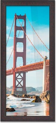 CountryArtHouse 46x10 Frame Brown Picture Frame - Complete Modern Photo Frame Includes