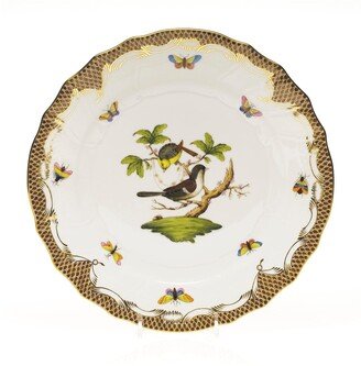 Rothchilds Bird Brown Dinner Plate