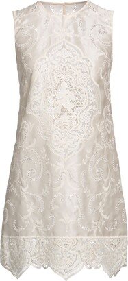 Mini Dress Ivory-AA