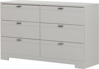 Reevo 6 Drawer Double Dresser