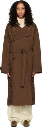 Brown Light Trench Coat