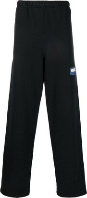 Logo-Patch Wide-Leg Track Pants