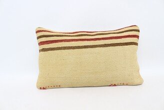 Kilim Pillow Covers, Turkish Pillow, Designer Pillows, Beige Cushion, Striped Case, Boho Throw Cover, 6642