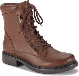 Holden Faux Leather Combat Boot