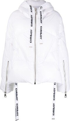 Khris Iconic quilted hooded jacket-AB