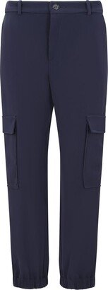 Elasticated Ankle Tapered Trousers-AA