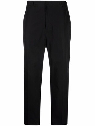 Mid-Rise Straight Trousers-AD