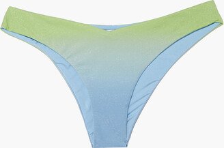 Chiara dégradé metallic low-rise bikini briefs