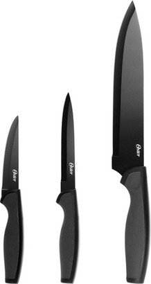 Slice Craft 3 Piece Stainless Steel Cutlery Set in Black