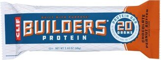 Clif Bar Builder Bar - Chocolate Peanut Butter - Case of 12 - 2.4 oz