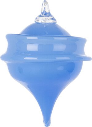 Sticky Glass SSENSE Exclusive Blue Deflated Ornament