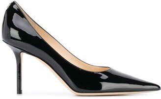 Love 85mm patent leather pumps