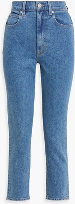 Beatnik cropped mid-rise skinny jeans