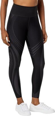 Eversculpt High-Waist Fleece Tights Black) Women's Clothing