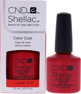 Shellac Nail Color - Lobster Roll by for Women - 0.25 oz Nail Polish