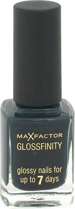 Glossfinity Nail Polish - 180 Blackout by for Women - 0.37 oz Nail Polish