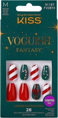 KISS Products Voguish Fantasy Fake Nails - Frozen - 31ct