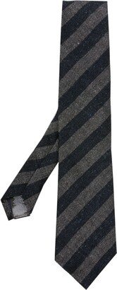 Striped Pointed Tie