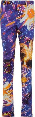 Luminaire Printed Skinny Pants