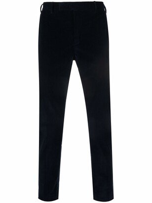 PT Torino Slim-Fit Velvet Trousers