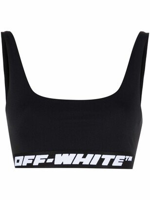 Logo-Tape Sports Bra-AA