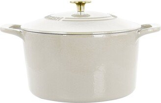 7Qt Enameled Cast Iron Dutch Oven With Lid-AB