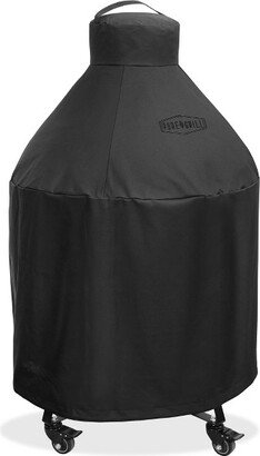 Pure Grill 27-Inch Ceramic Grill Cover for All Large Kamado Charcoal BBQ Grill Brands, Universal Fit Cover - 35 Dia x 45 H