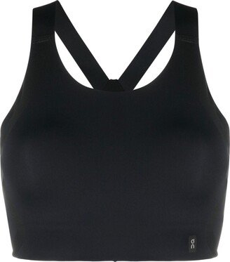 Logo-Patch Sports Bra-AA