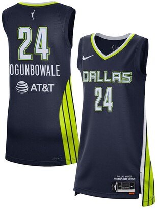 Women's Arike Ogunbowale Navy Dallas Wings Explorer Edition Jersey