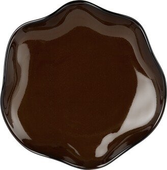 Sophie Lou Jacobsen Brown Large Petal Plate