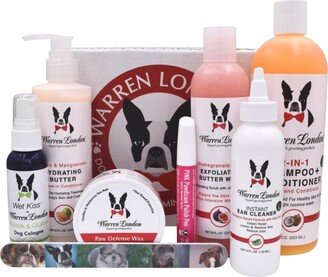 Warren London Dog Gift Box | 8 Product Pet Lover Gift Set for Any Occassion including Birthday, Christmas, or Hanukkah