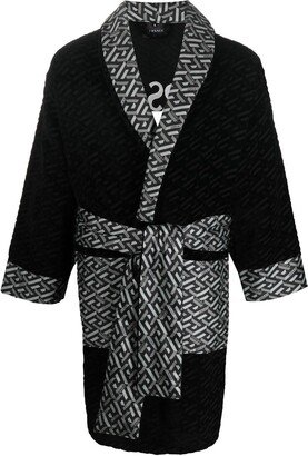 Logo-Monogram Bath Robe