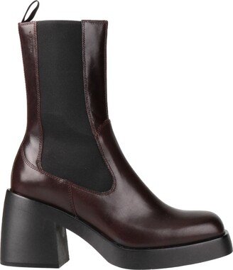 Ankle Boots Dark Brown-AP