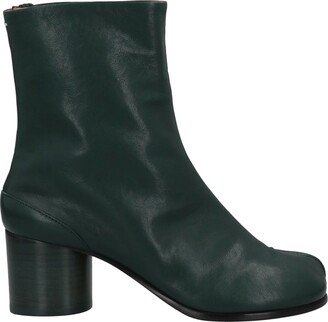 Ankle Boots Dark Green-AE