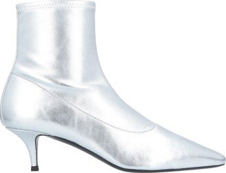 Ankle Boots Silver-AE