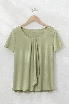 Women's Easy Elegance Top - Soft Sage - PS - Petite Size